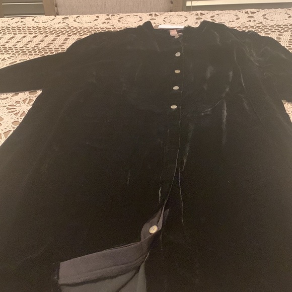 NWT J.JILL VELVET BLOUSE/TUNIC SIZE L - Picture 8 of 15